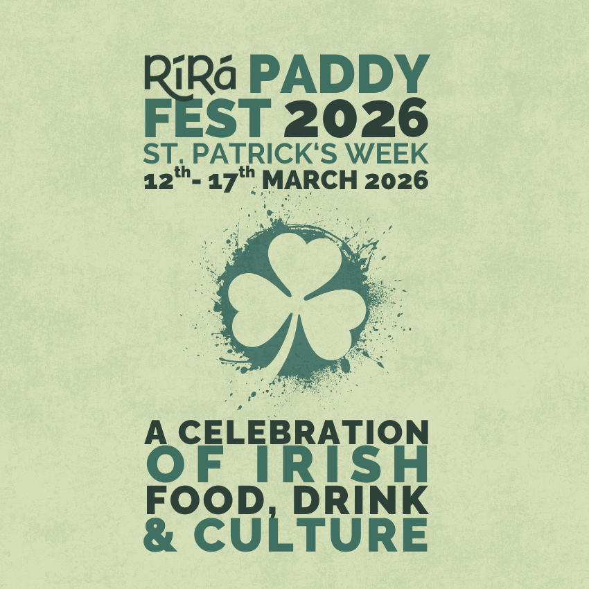 Paddy Fest 2026. St. Patrick's Day 2026. Live Music & Events at Rí Rá Irish Pub, 208 North Tryon Street, Charlotte NC 28202