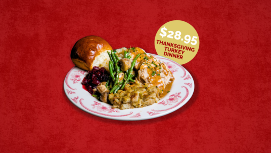 $28.95 Thanksgiving Dinner at at Rí Rá Irish Pub, 3930 Las Vegas Blvd South, Las Vegas, NV, 89119