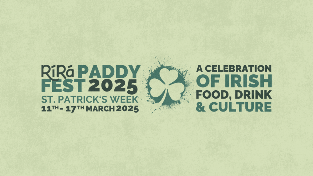 Paddy Fest 2025. St. Patrick's Day 2025. Live Music & Events. Rí Rá Irish Pub & Restaurant, 3930 Las Vegas Blvd South Las Vegas, NV 89119